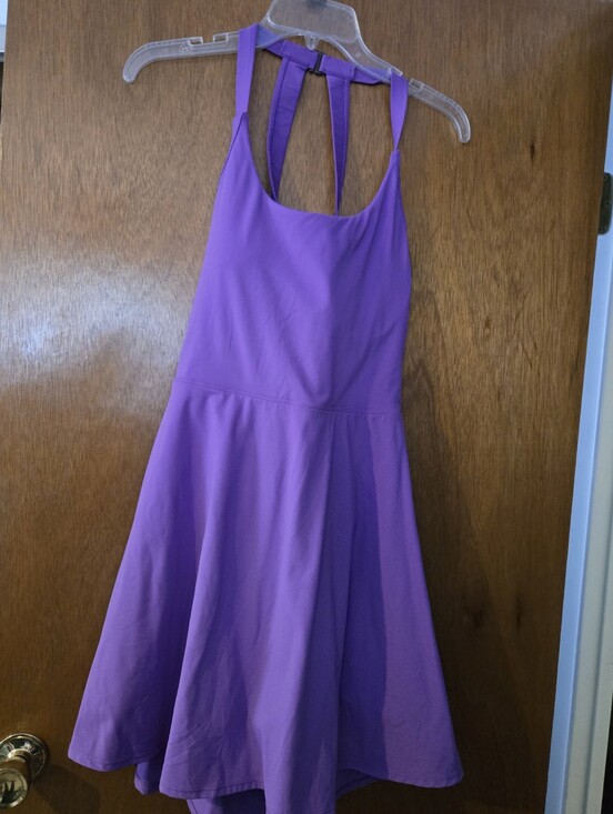 HALARA Dresses & Skirts - NWOT Halara Athletic Dress Purple Softlyzero Airy Twisted Easy Peezy Active XL